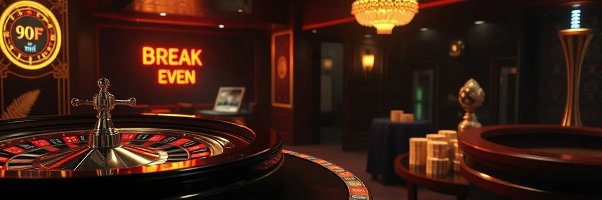 Break-even arithmetic for a typical NZ$50 session for players in New Zealand